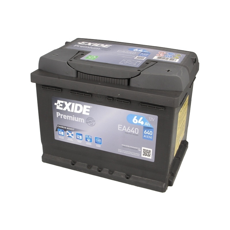 Akumulator EXIDE PREMIUM EA640 64Ah 640A P+ Sklep
